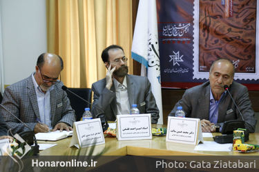 نشست خبری نکوداشت هفته خوشنویسی در خانه هنرمندان 