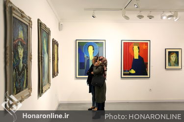 نمایشگاه نقاشی های ابراهیم فرجی در گالری هور