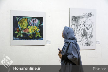 افتتاحیه‌ی نمایشگاه برگزیدگان مسابقه تصویرگری براتیسلاوا با حضور کونراد ریگو