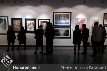 نمایشگاه آثار آبرنگ در گالری خیال موسسه صبا