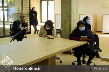 نشست خبری نمایشگاه مروری بر آثر مهدی سحابی در موزه هنرهای معاصر تهران