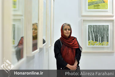 نمایشگاه آثار پروین هانی طبائی در گالری دید