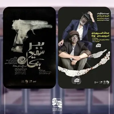 امیرمهدی ژوله و صدف اسپهبدی هم‌بازی شدند