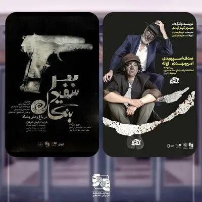 امیرمهدی ژوله و صدف اسپهبدی هم‌بازی شدند