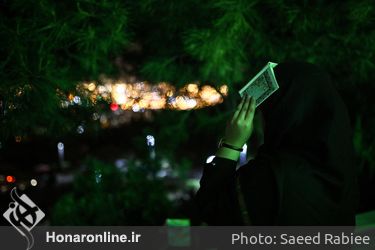مراسم احیای شب 21 ام ماه مبارک رمضان - گلزار شهدای کوهسار 