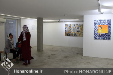 نمایشگاه آثار سپند دانش در گالری زیرزمین دستان