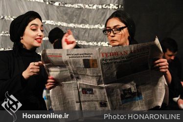 نمایش اسپانیایی (از تپش افتاده) در تماشاخانه جمشید مشایخی