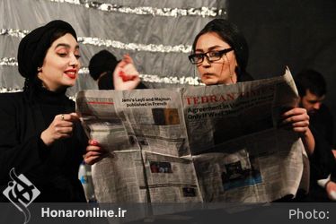 نمایش اسپانیایی (از تپش افتاده) در تماشاخانه جمشید مشایخی