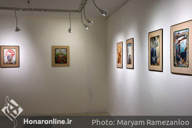 نمایشگاه نقاشی کریم اسکندری در نگارخانه نگر