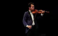 Vahdat Hall hosts solo violin concert by Amin Ghafari