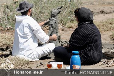 دومین جشنواره ملی مجسمه‌های نمکی نهبندان/ 2