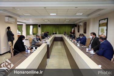 مراسم معرفی محمود شالویی به عنوان «سرپرست معاونت امور هنری»