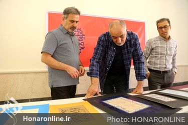 بازدید مدیر کل از کارگاه های بیست و ششمین جشنواره هنرهای تجسمی در ایلام