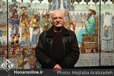 مراسم افتتاحیه نمایشگاه مروری بر آثار و زندگی علی اکبر صادقی در موزه هنرهاي معاصر