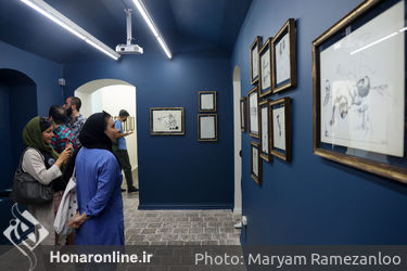 نمایشگاه آثار طراحی علیرضا اسپهبد در گالری این جا