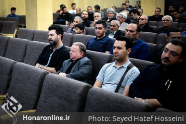 مراسم ختم زنده‌یاد بهنام صفوی در مسجد جامع شهرک غرب