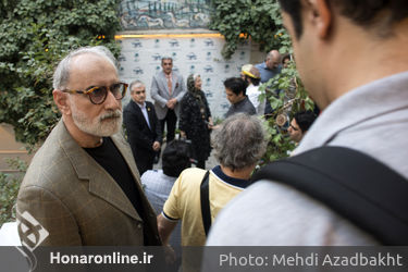 مراسم رونمایی از تندیس استاد حسین محجوبی