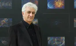 نریمان گرانمایه و دنیای پرهیجان خط های رنگی