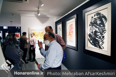 نمایشگاه آثار خوشنویسی جلیل رسولی در گالری گویا