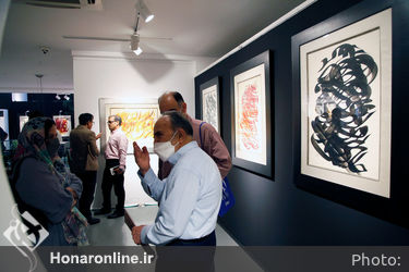 نمایشگاه آثار خوشنویسی جلیل رسولی در گالری گویا