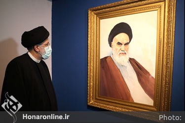 بازدید رئیس جمهور از نمایشگاه «آینه در آینه»