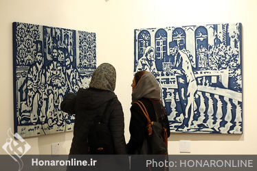 نمایشگاه نقاشی مهرناز توکلی در آرت‌سنتر باغ