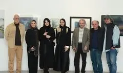 «چند تکه آینه» با حضور هنرمندان و سینماگران افتتاح شد