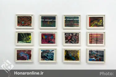 نمایشگاه آثار غزال خطیبی در گالری اُ