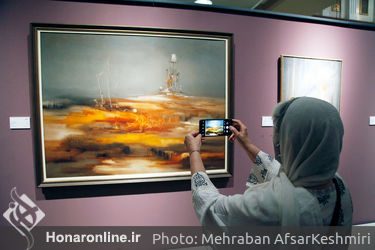 رونمایی از اثر ناتمام ایران درودی 