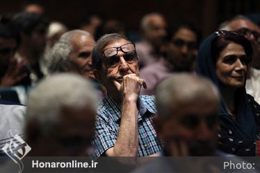بزرگداشت هوشنگ آزادی ور در تالار استاد شهناز خانه ی هنرمندان