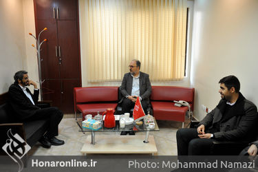 بازدید محمدحسین اسماعیلی مدیرکل دفتر برنامه ریزی و آموزش های هنری از هنرآنلاین