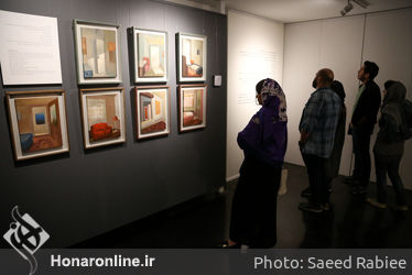 افتتاحیه نمایشگاه گروهی "نوزده پنج" در گالری ایوان 
