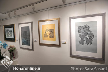نمایشگاه آثار لیلا میری در گالری گلستان