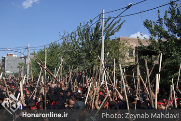 مراسم سنتی مذهبی قالیشویان در مشهد اردهال کاشان