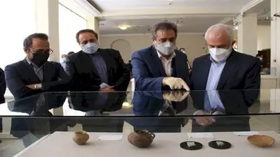 Repatriated artifacts from France on display at National Museum of Iran