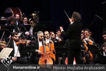 اجرای ارکستر سمفونیک تهران در سومین شب جشنواره موسیقی فجر - تالار وحدت 