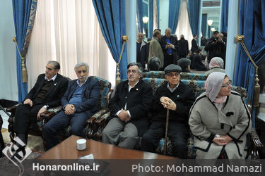 تجدید میثاق وزیر ارشاد و  هنرمندان با آرمانهای بنیان گذار جمهوری اسلامی