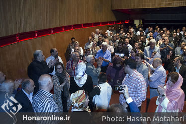 آیین نکوداشت استاد نادر گلچین در فرهنگسرای نیاوران