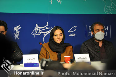 -نشست خبری فیلم «مرد بازنده»- آناهیتا درگاهی