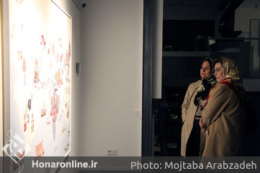 نمایشگاه آثار نیومدیای اشکان حسینی در گالری ایوان