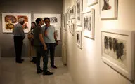 نمایشگاه نقاشی‌های مهدی عربی در گالری نیان