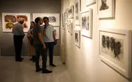 نمایشگاه نقاشی‌های مهدی عربی در گالری نیان