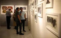 نمایشگاه نقاشی‌های مهدی عربی در گالری نیان