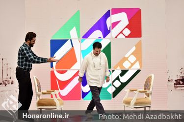 گزارش تصویری اختصاصی از پشت صحنه برنامه تلویزیونی چهل تیکه