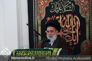 مراسم عزاداری اباعبدالله الحسین (ع) در معاونت هنری وزارت ارشاد 