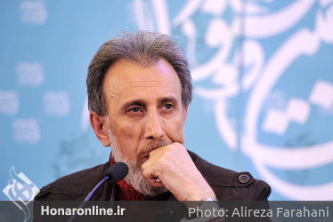 حسین شهابی در نشست خبری روز اول جشنواره فیلم فجر در کاخ جشنواره