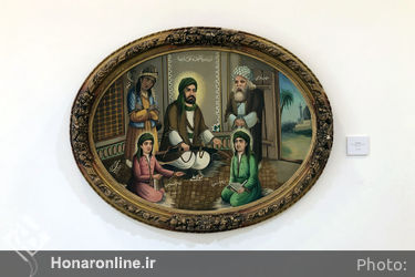 نمایشگاه "نقاشى قهوه‌خانه" در گالری مهرسان