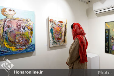 نمایشگاه گروهی نقاشی در گالری بهارک