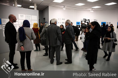 نمایشگاه آثار تایپ دیزاین و پوستر توماس مارشاند در گالری خانه هنرمندان