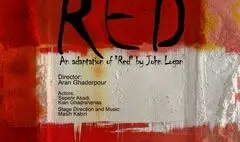 برگزاری نمایشنامه خوانی به زبان انگلیسی/قرمز(RED) در تماشاخانه طهران خوانش می شود